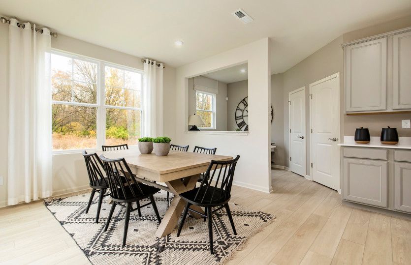 Open-Concept Design with Sight Lines to Gathering Room and Café