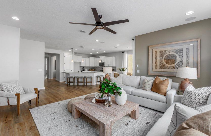 The Gateway's gathering room is spacious, bright, and perfect for entertaining.