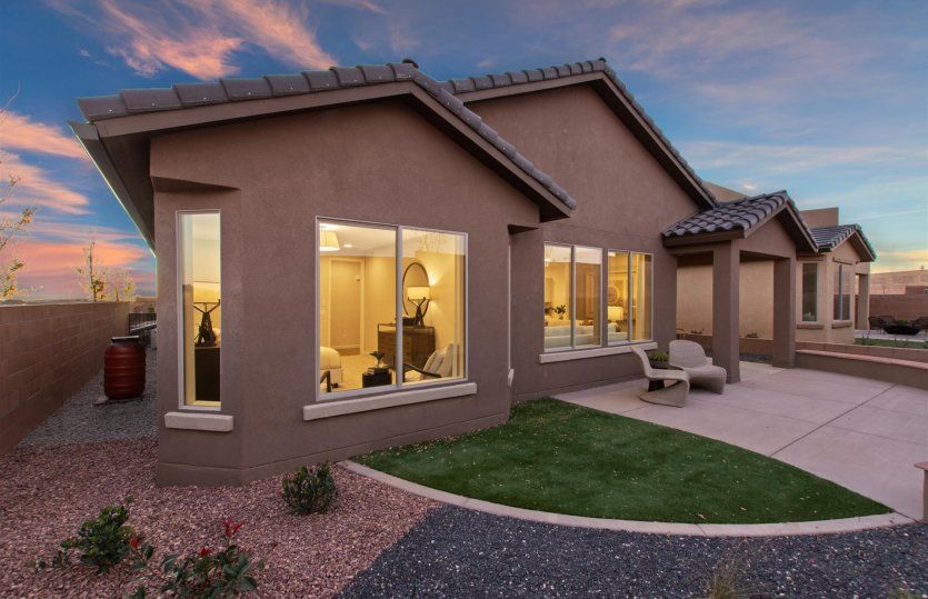 Watch stunning New Mexico sunsets from the comfort of your backyard.