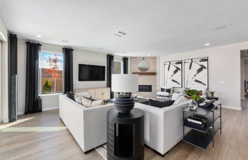 Entertaining couldn't be easier with the Parklane's seamless transition from room to room.