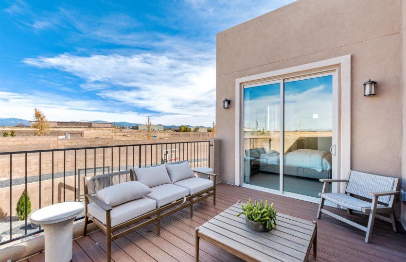 Enjoy picturesque views from the private patio off the owner's suite.