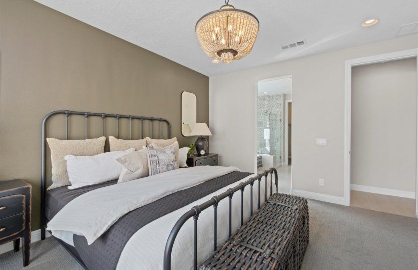 Enjoy ample space with a private bath and walk-in closet.