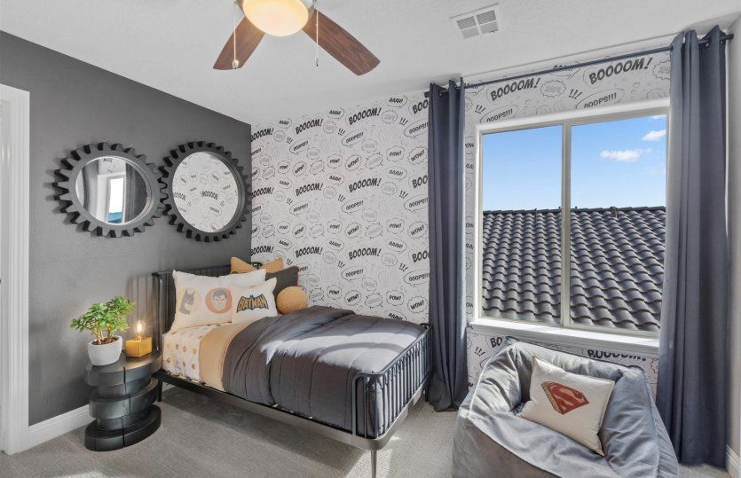 Bedroom 2 located on the second floor.
