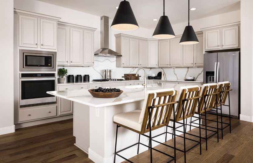 Stunning kitchen with abundant cabinet space