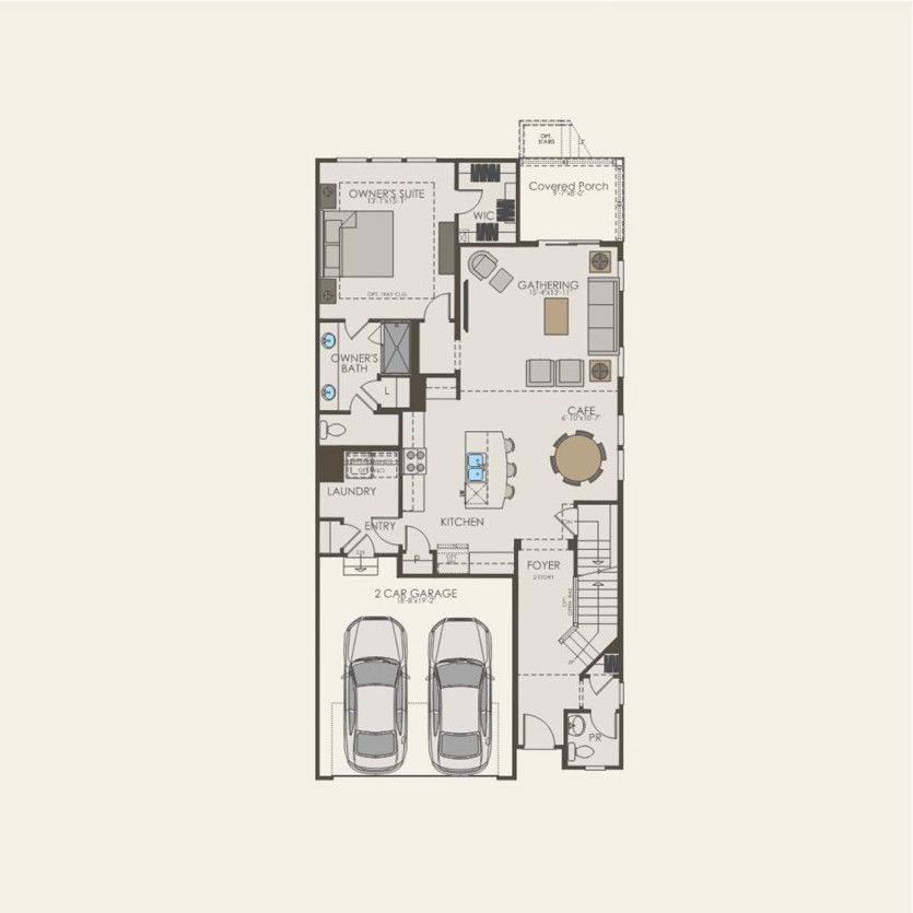 First Floor 3 br / 2.5 ba