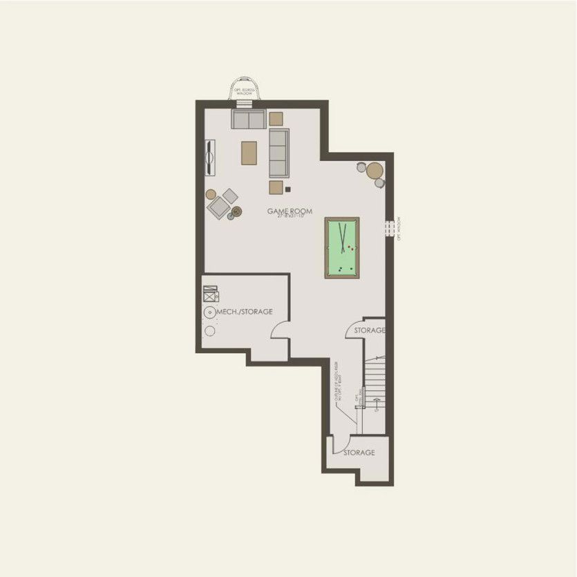 Basement 3 br / 2.5 ba