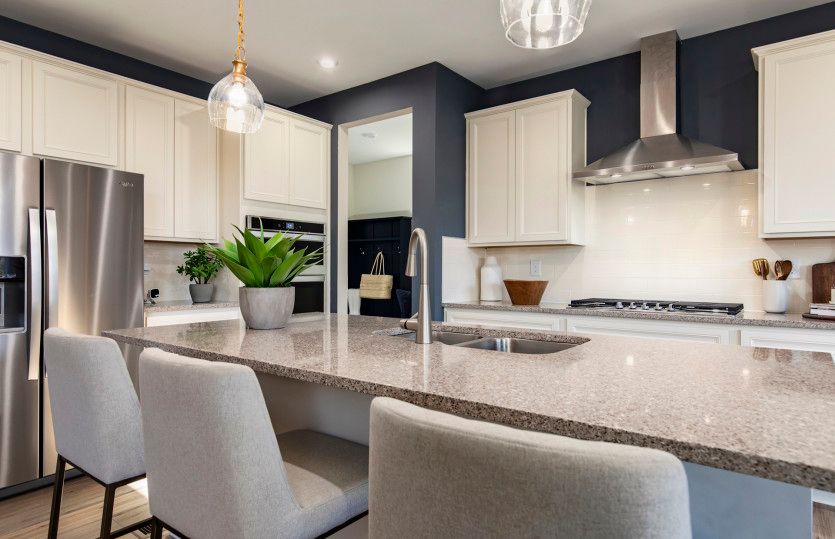 Centrally Located Kitchen with Ample Counter Space