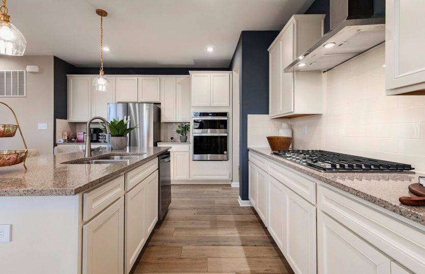 Centrally Located Kitchen with Ample Counter Space