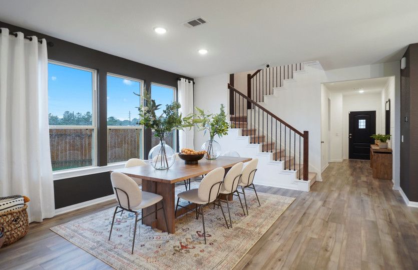 Dining Space Adjacent to Kitchen