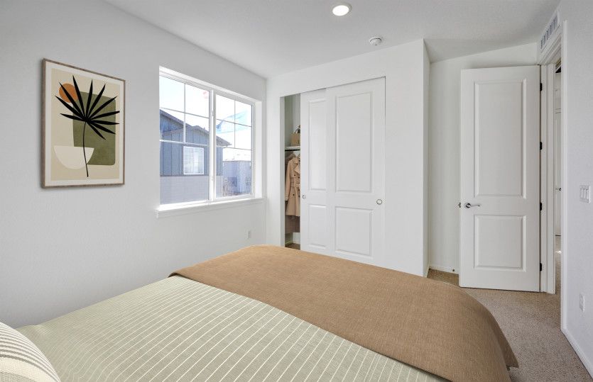 Bedroom 3 is perfectly suited for a children's bedroom or hosting overnight guests.