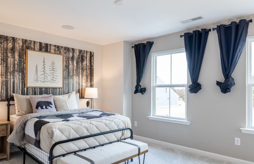 Spacious Secondary Bedrooms