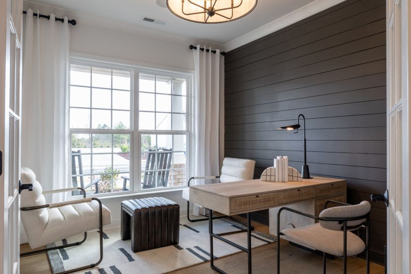 Flexible Living/Library off of Foyer