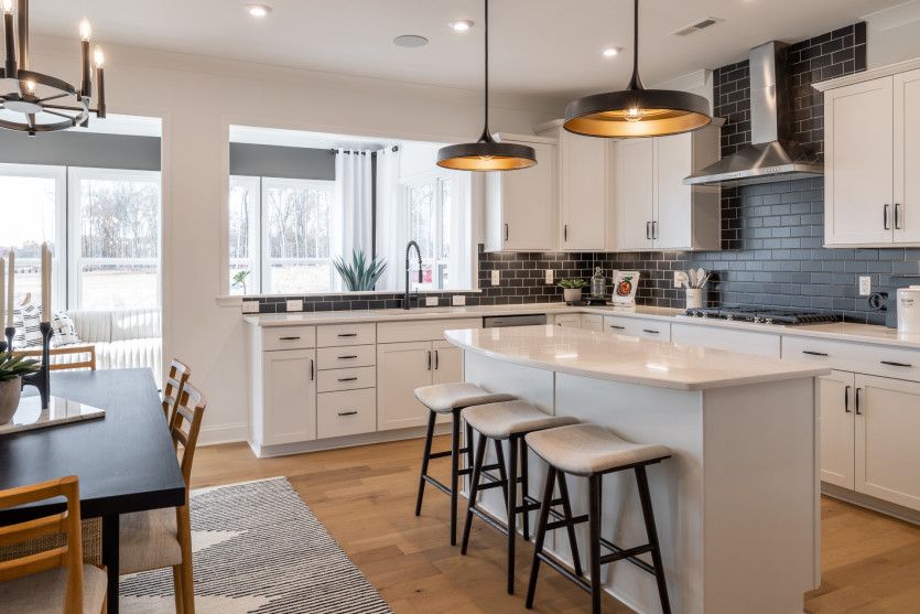 Open Café, Kitchen and Optional Sunroom