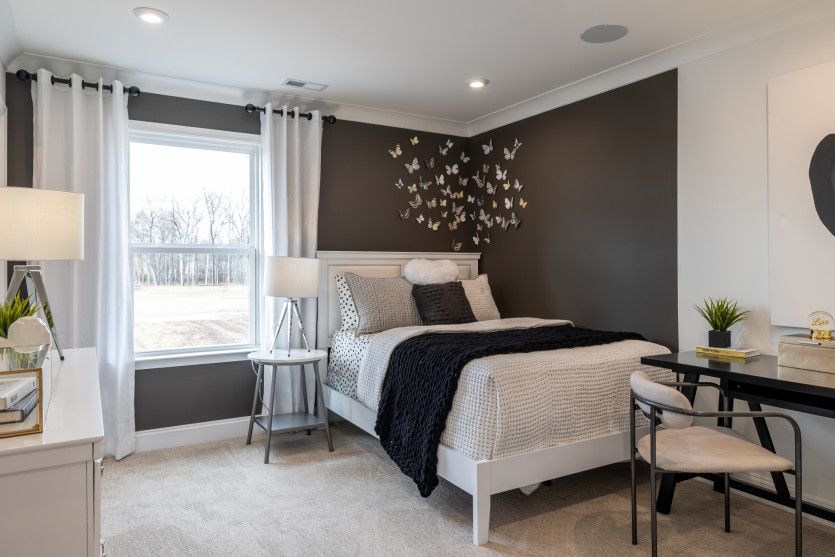 Spacious Bedroom 2 with Walk-in Closet