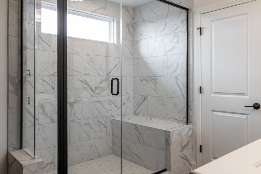 Walk-In Shower in Owner's Bath