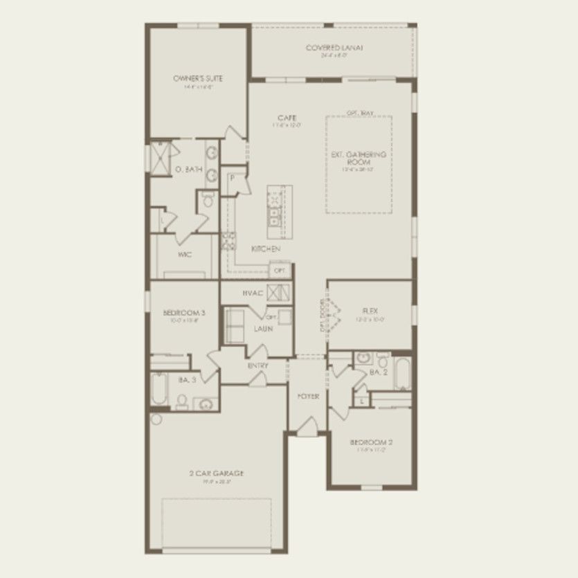 First Floor 4 br / 3 ba