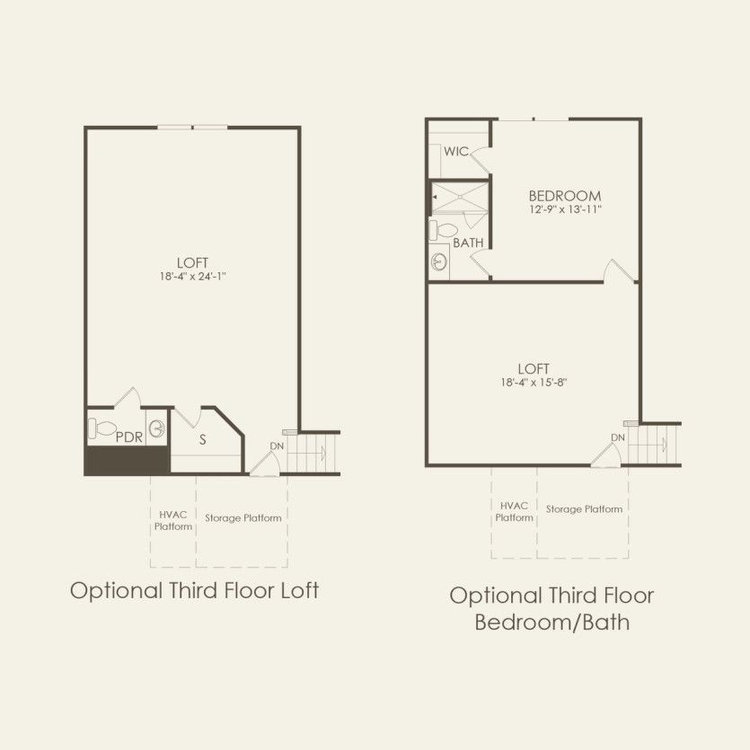 Third Floor 5 br / 4 ba