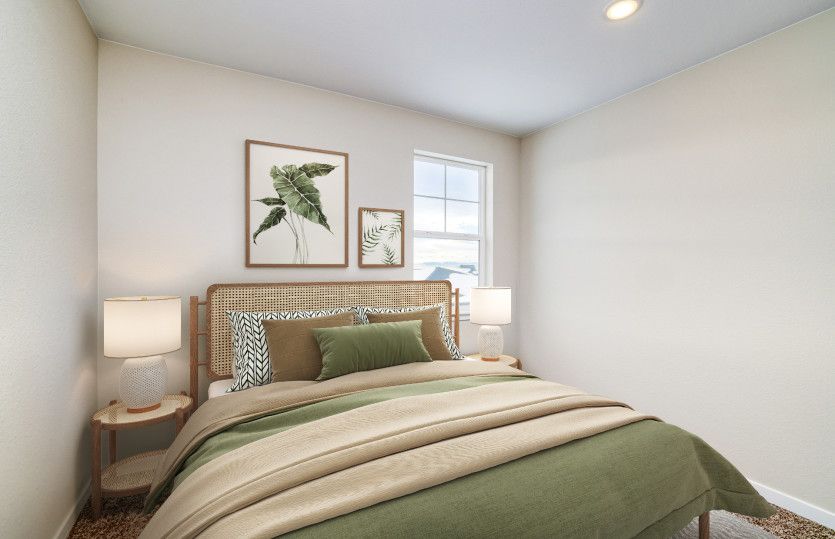 The Pathmaker bedrooms are perfectly suited for growing families.