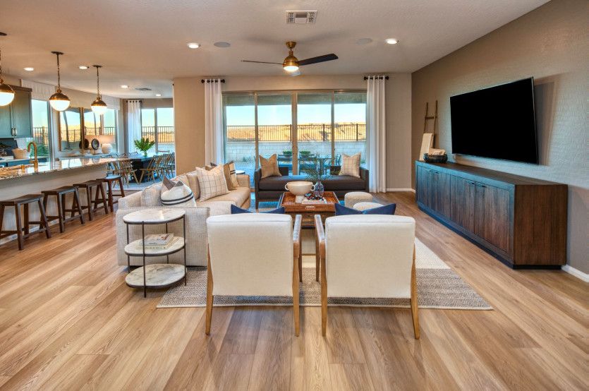 Gathering Room with slider doors