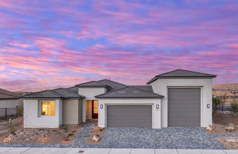 Model Exterior with RV Garage