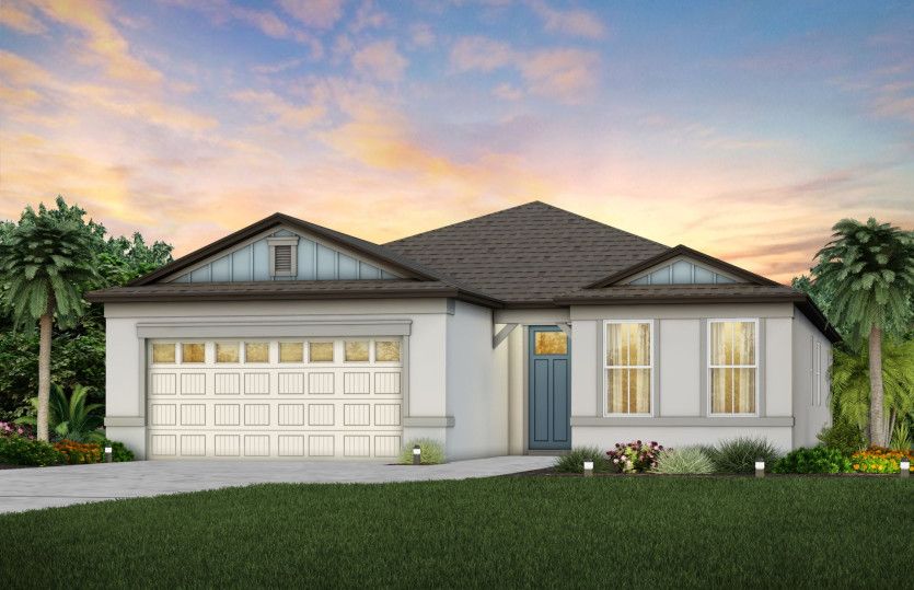 Exterior Rendering; Elevation CO2B