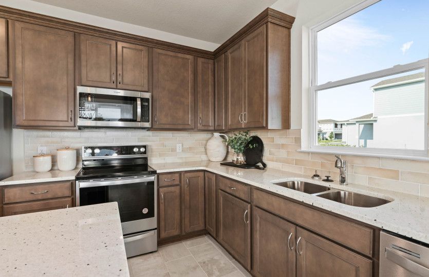 Optional stainless steel move-in ready package