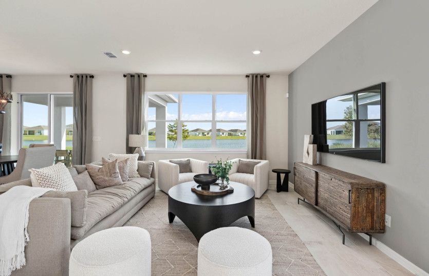 Sun-filled living spaces