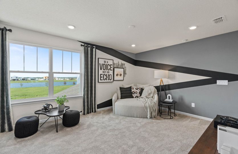 New home with loft space