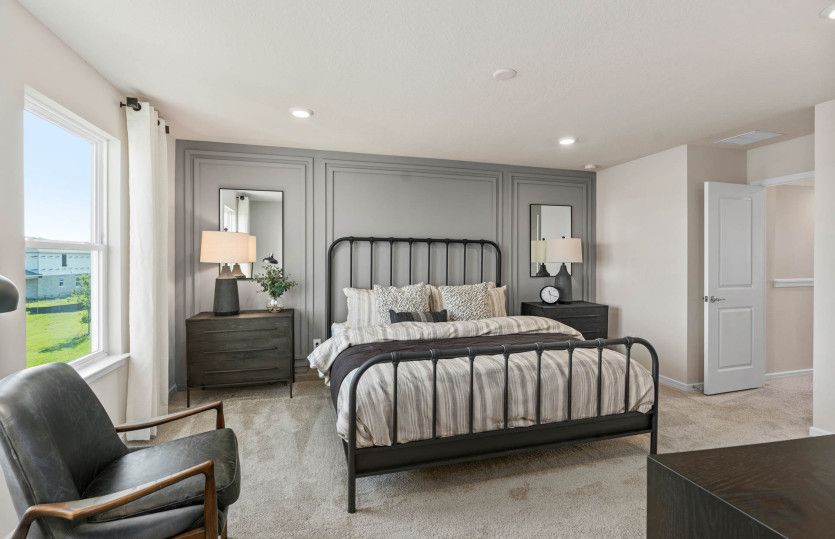 Owner's suite with ample natural light