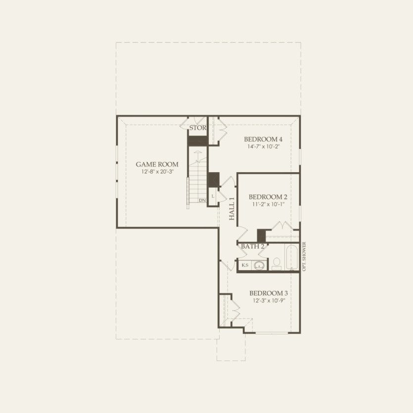 Second Floor 4 br / 2.5 ba