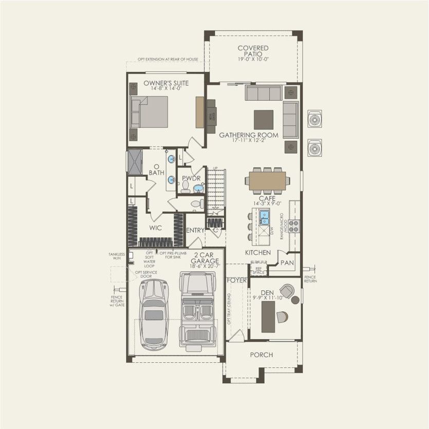First Floor 4 br / 3.5 ba