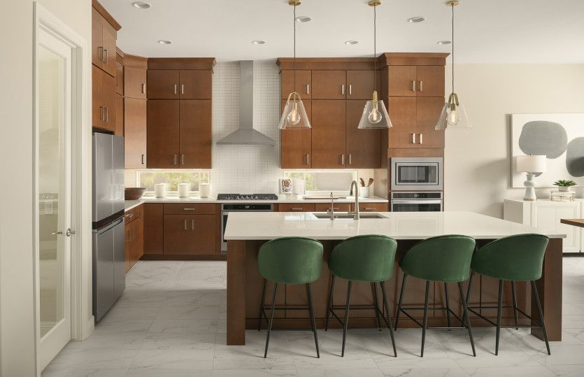 Flow Through Kitchen