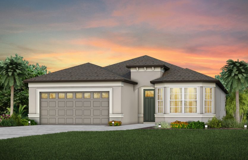Exterior Rendering; Elevation FM3