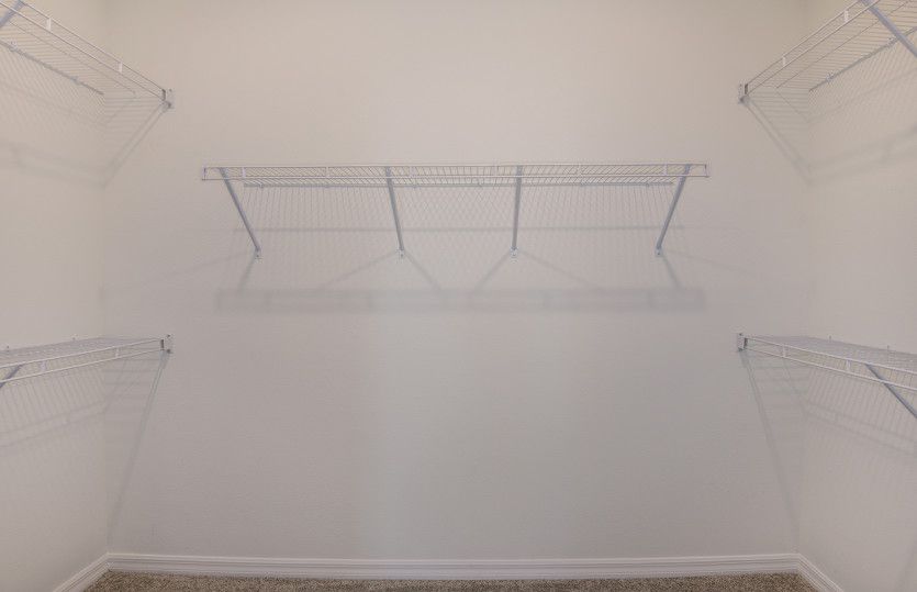 Spacious Owner's Walk-In Closet