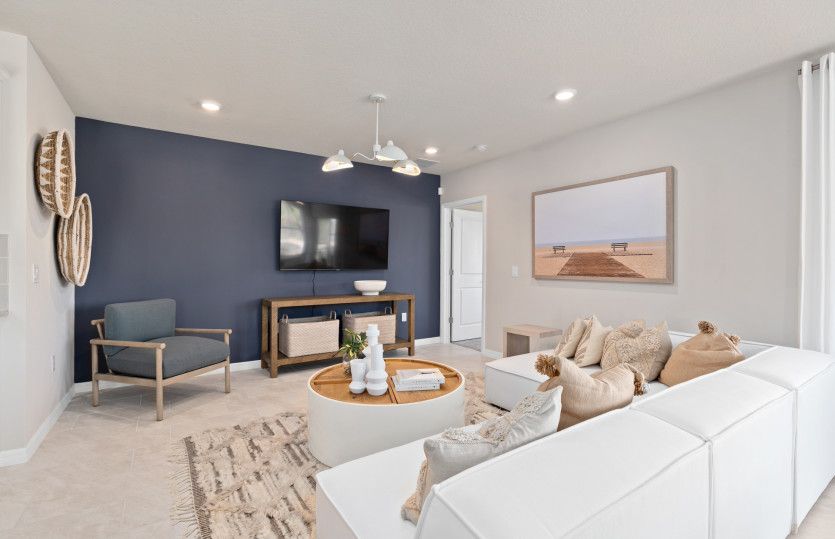 Spacious gathering room