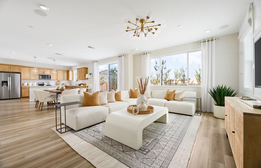 Modern open floor plan