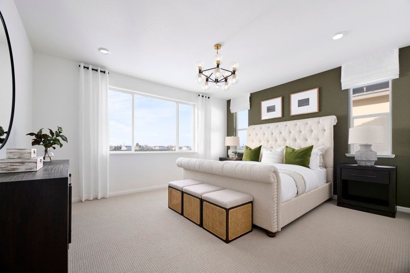 Spacious owner's suite