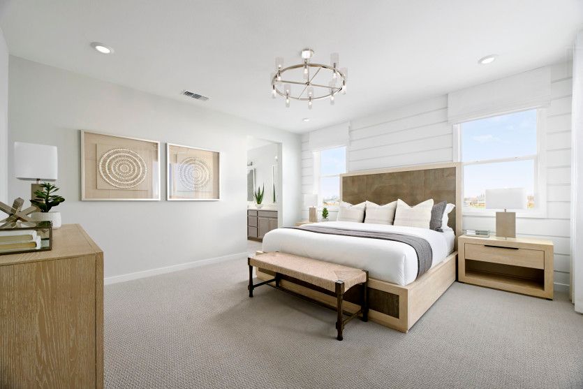 Large owner's suite with plenty of sunlight