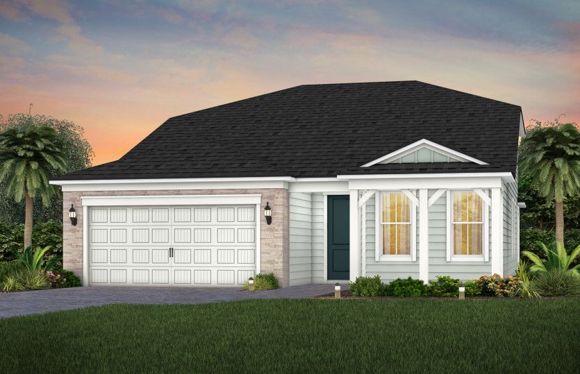 Coastal with Stone Elevation | CO3 with Stone