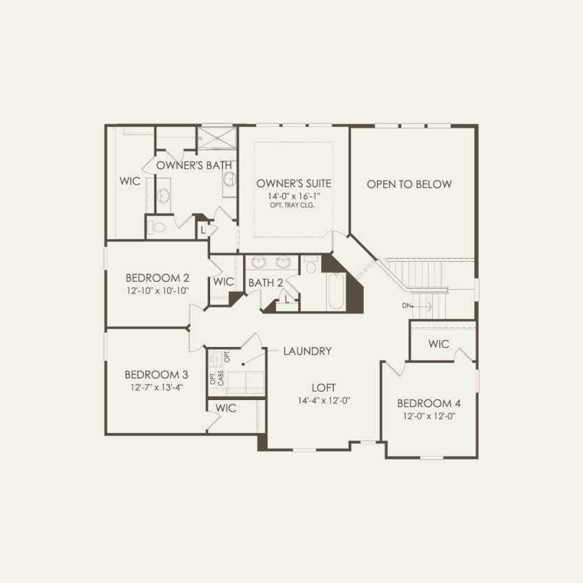 Second Floor 4 br / 2.5 ba