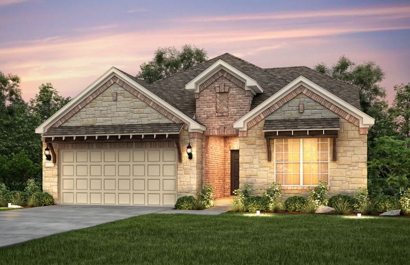 Mooreville Plan at Highland Village in Georgetown, TX by Pulte Homes