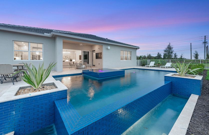 Backyard with Swimming Pool