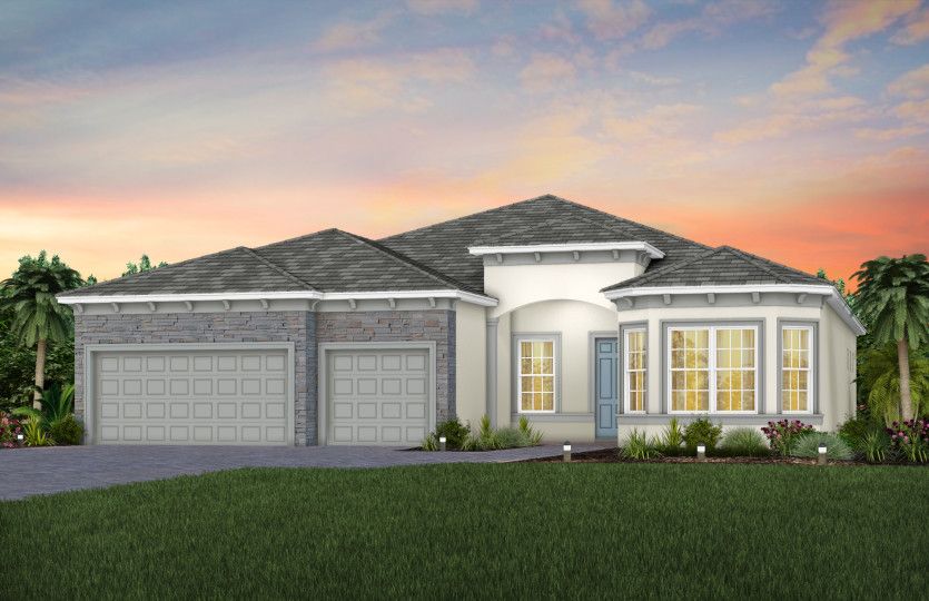 Stellar Exterior FM3 with stone