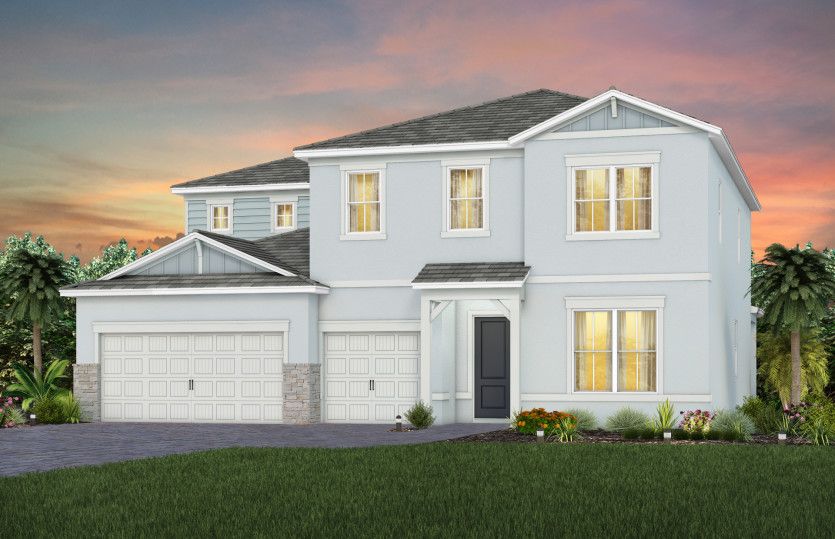 Oakhurst Exterior CO1 with stone