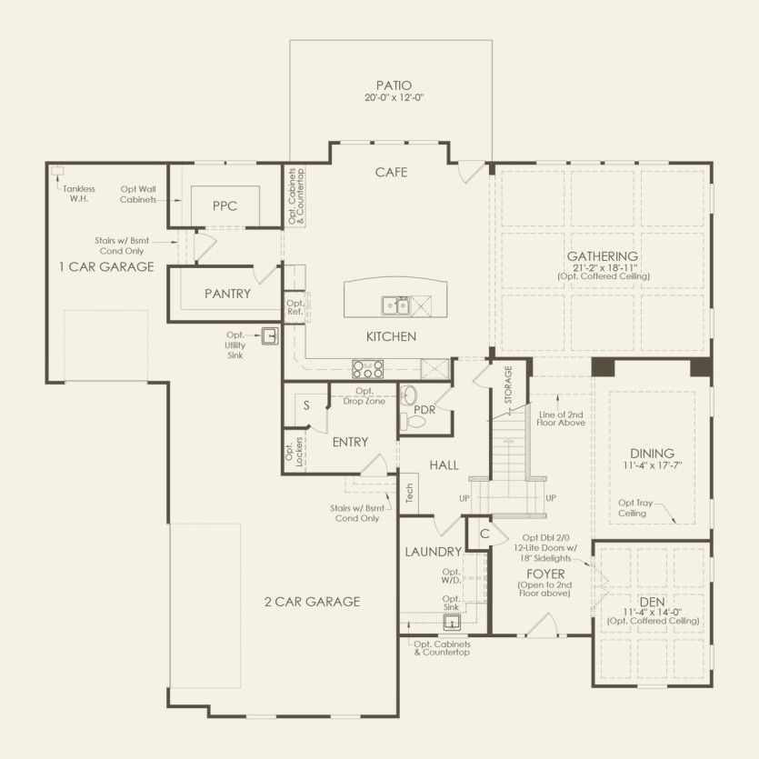 First Floor 5 br / 4.5 ba