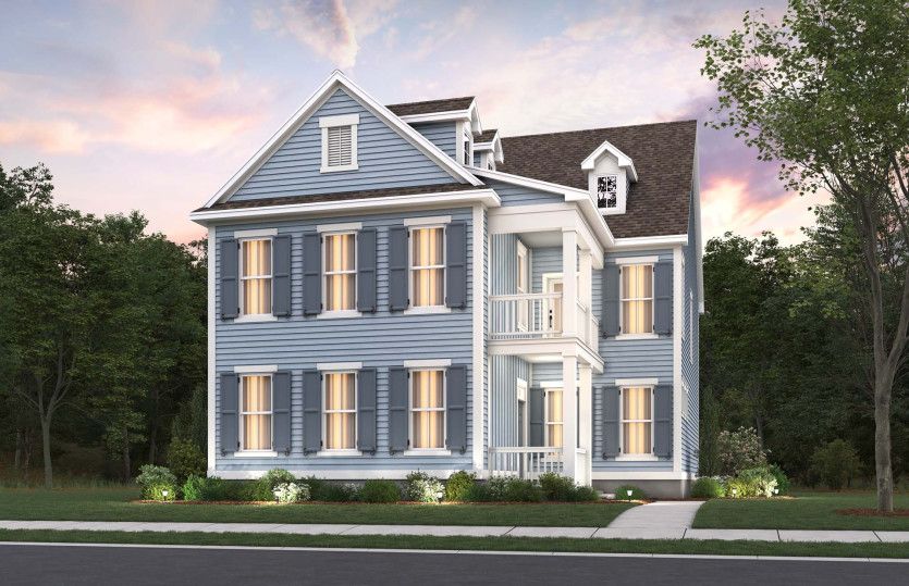 Ravenwood Exterior 3 new construction home with dual front porches