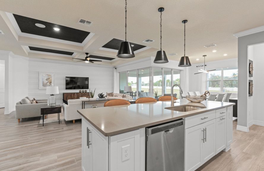Elegant finishes and features
