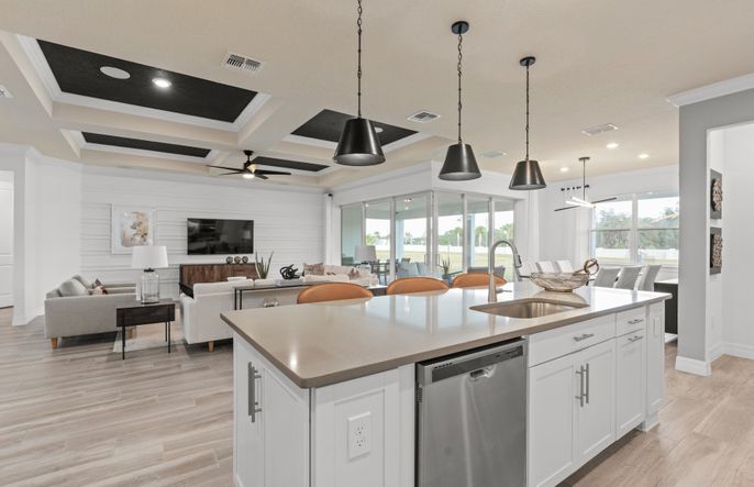 Elegant finishes and features