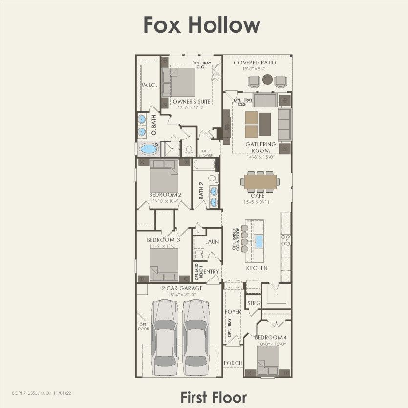 First Floor 3 br / 2 ba