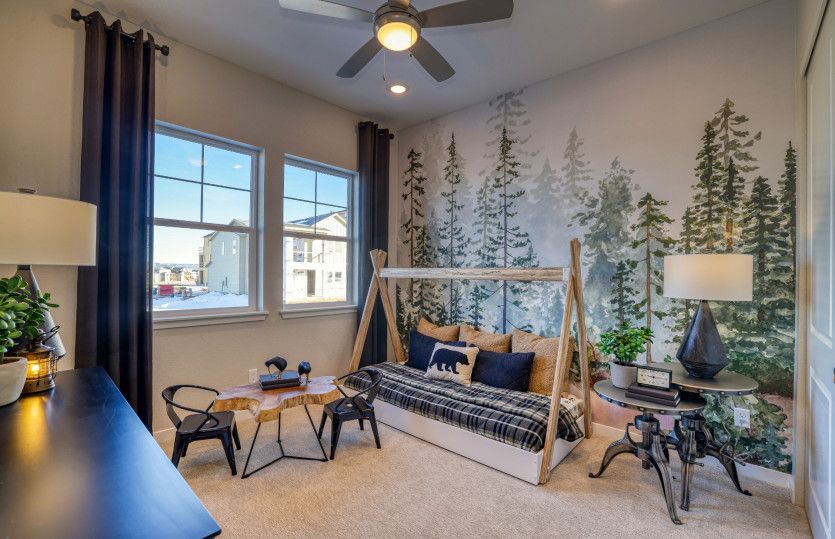 Growing families will love the Easton with four secondary bedrooms.